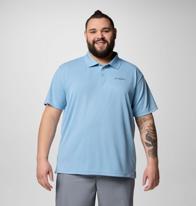 Men’s Utilizer Polo Shirt - Big, Color: Ripple Blue, image 1