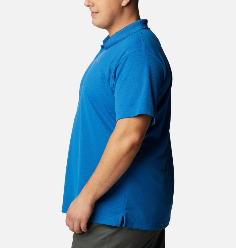 Thumbnail: Men’s Utilizer Polo Shirt - Big, Color: Bright Indigo, image 3