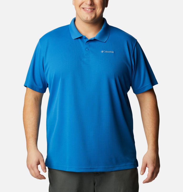 Thumbnail: Men’s Utilizer Polo Shirt - Big, Color: Bright Indigo, image 1