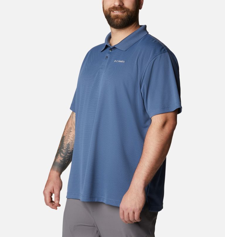 Thumbnail: Men’s Utilizer Polo Shirt - Big, Color: Dark Mountain, image 5