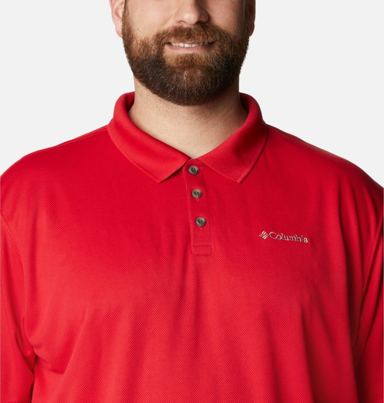 Men’s Utilizer Polo Shirt - Big, Color: Mountain Red, image 4