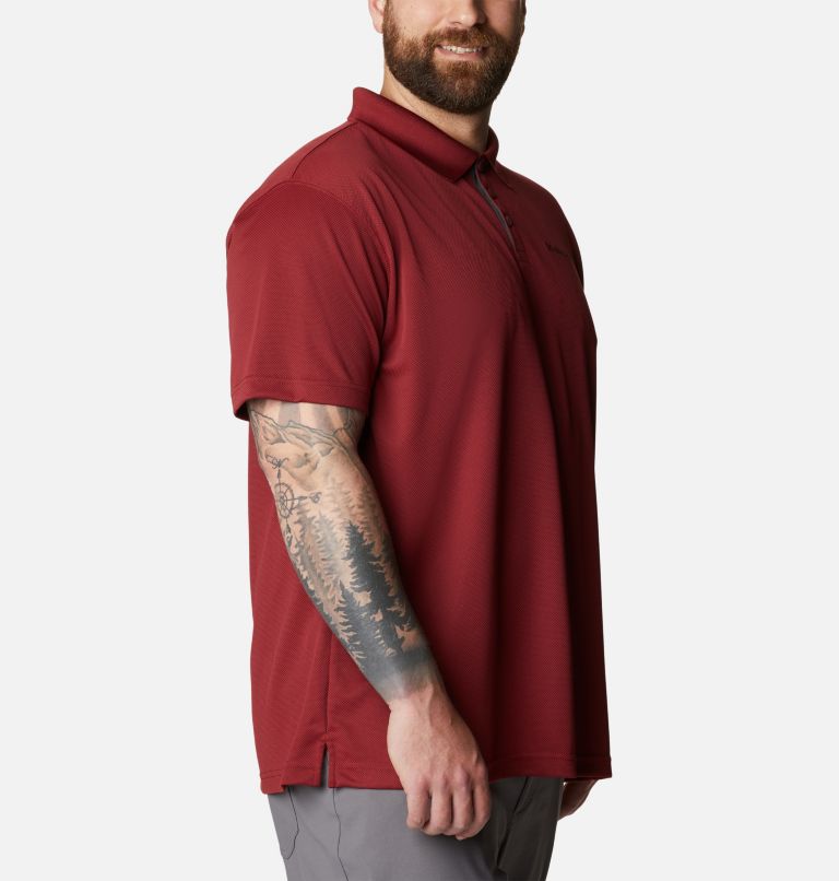 Men’s Utilizer Polo Shirt - Big, Color: Red Jasper, image 5