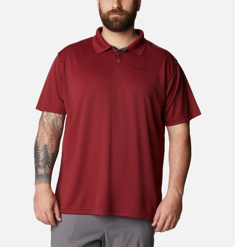 Polo Utilizer pour homme - Tailles Grandes, Color: Red Jasper, image 1