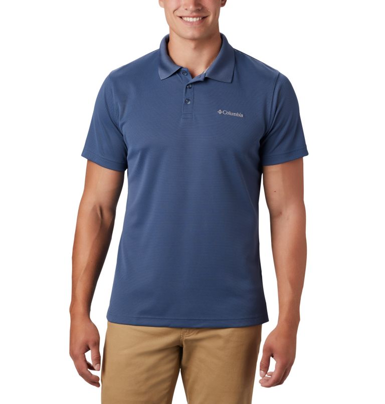 Thumbnail: Men’s Utilizer Polo Shirt - Tall, Color: Dark Mountain, image 1