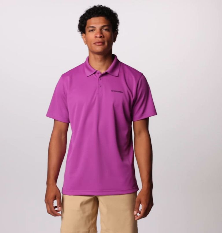 Men’s Utilizer Polo Shirt - Tall, Color: Razzle