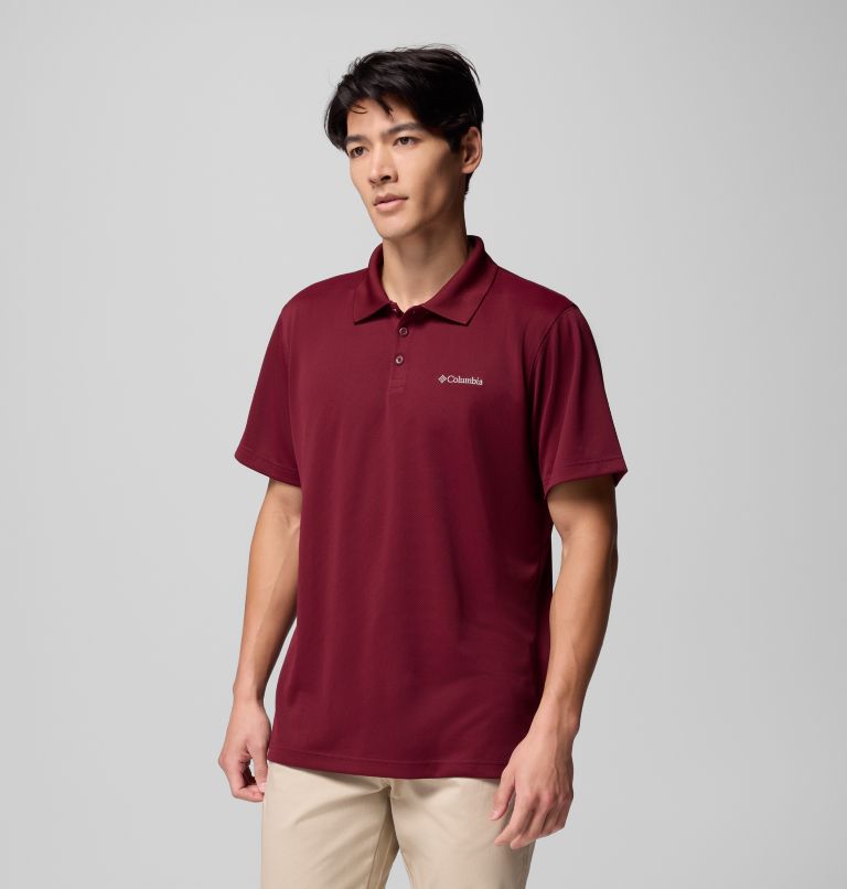 Men’s Utilizer Polo Shirt - Tall, Color: Rich Wine, image 4