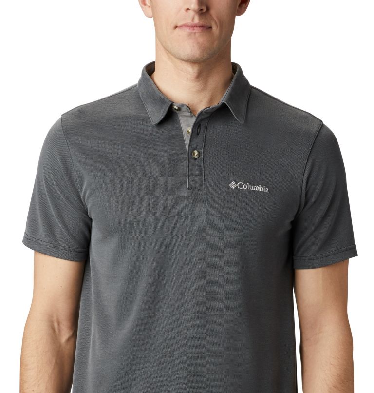 Men's Nelson Point Polo, Color: Shark, image 4