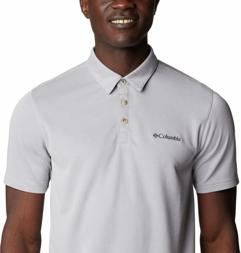Polo Nelson Point para hombre, Color: Columbia Grey, image 4