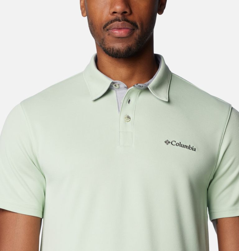 Men's Nelson Point Polo, Color: Sage Leaf, image 4