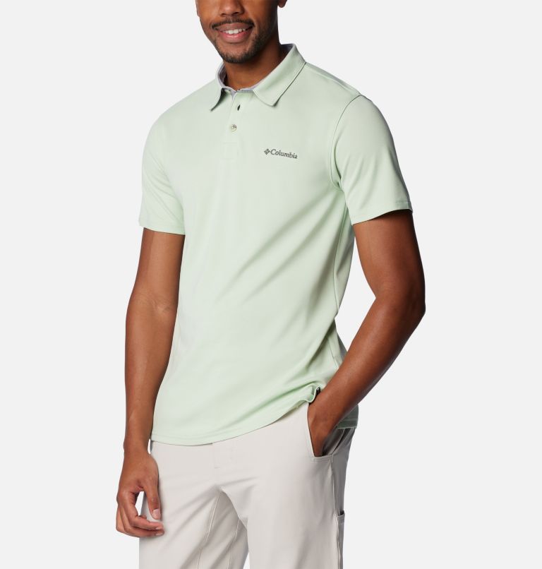 Men's Nelson Point Polo, Color: Sage Leaf, image 5
