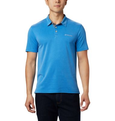 Men's Nelson Point&trade; Polo Nelson Point&trade; Polo | 441 | L, Azure Blue, front