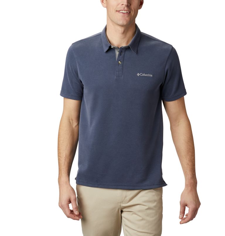 Polo Nelson Point Homme, Color: Collegiate Navy, image 1