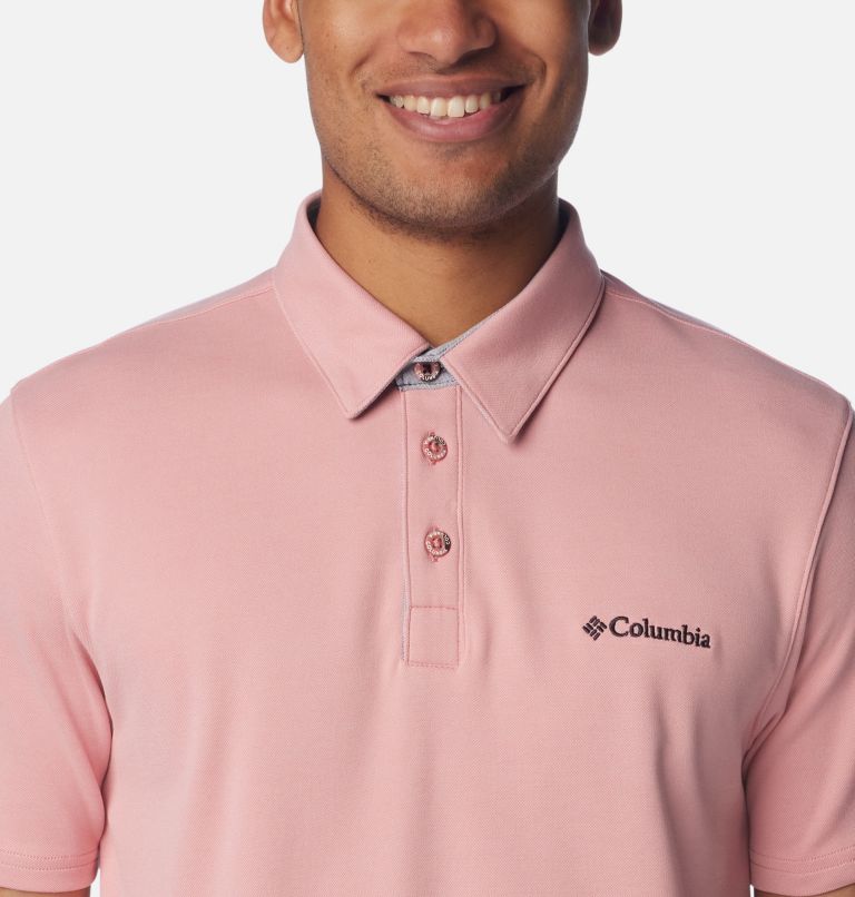 Men's Nelson Point Polo, Color: Pink Agave, image 4