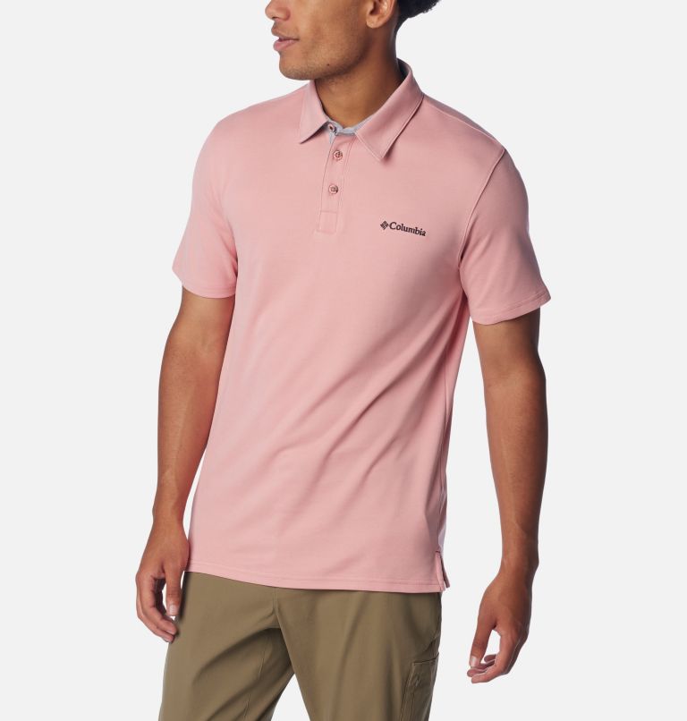 Men's Nelson Point Polo, Color: Pink Agave, image 5