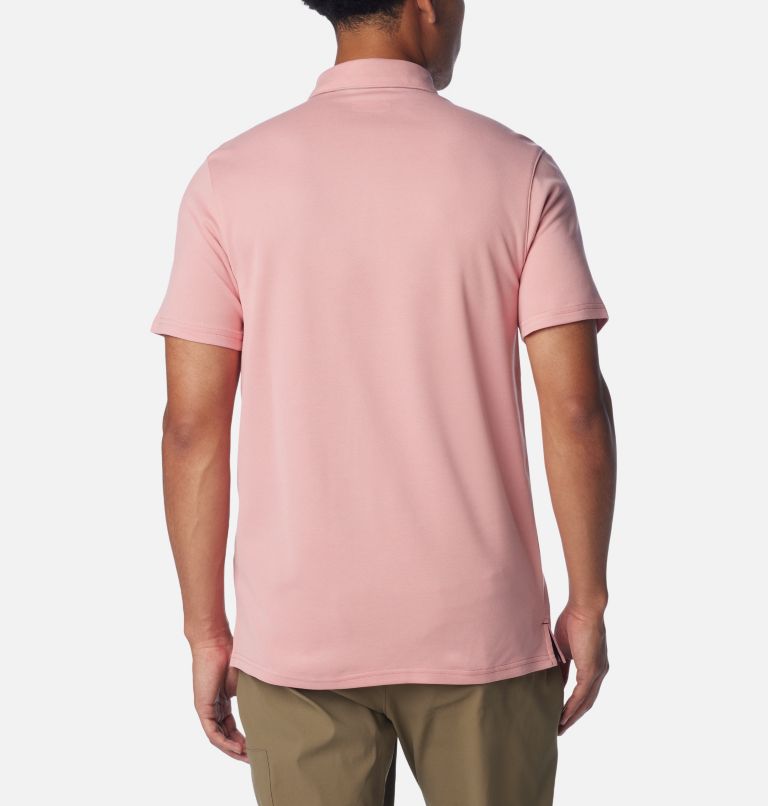 Men's Nelson Point Polo, Color: Pink Agave, image 2