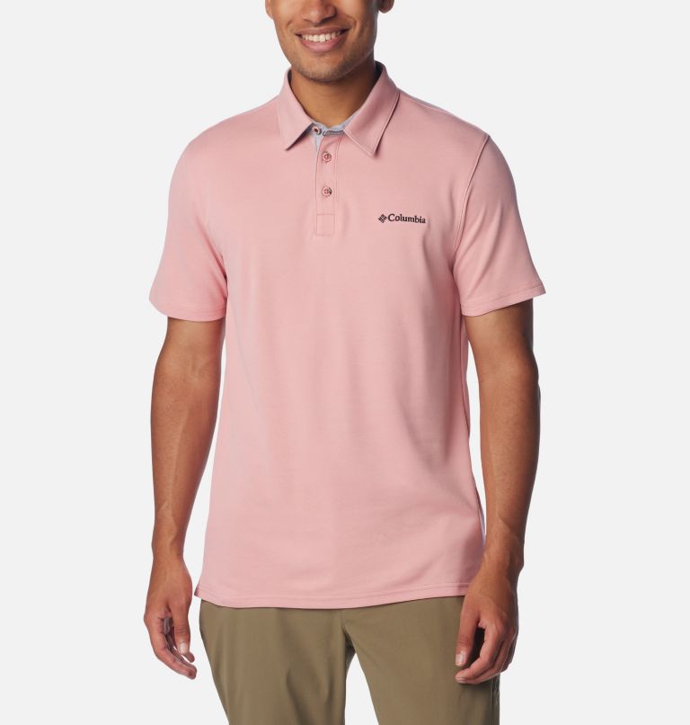 Men's Nelson Point Polo, Color: Pink Agave, image 1