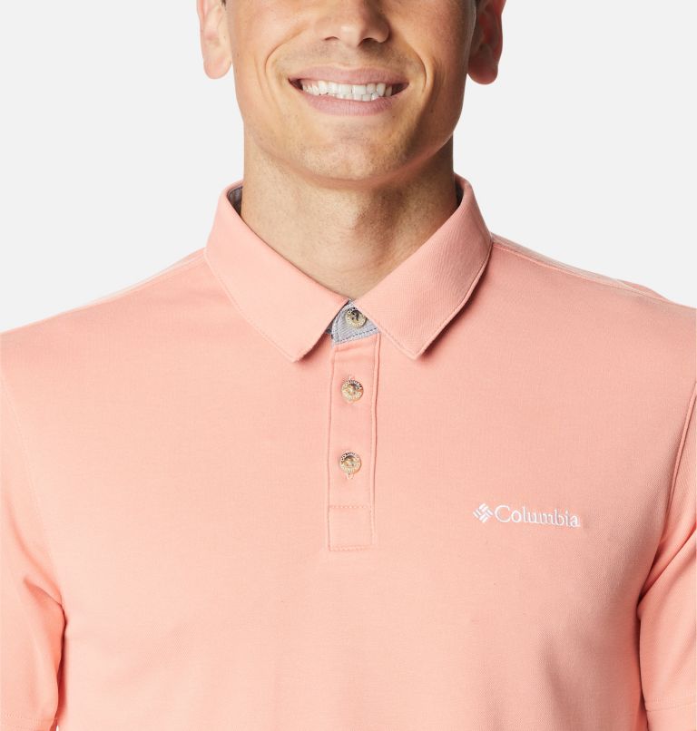 Polo Nelson Point Homme, Color: Coral Reef, image 4