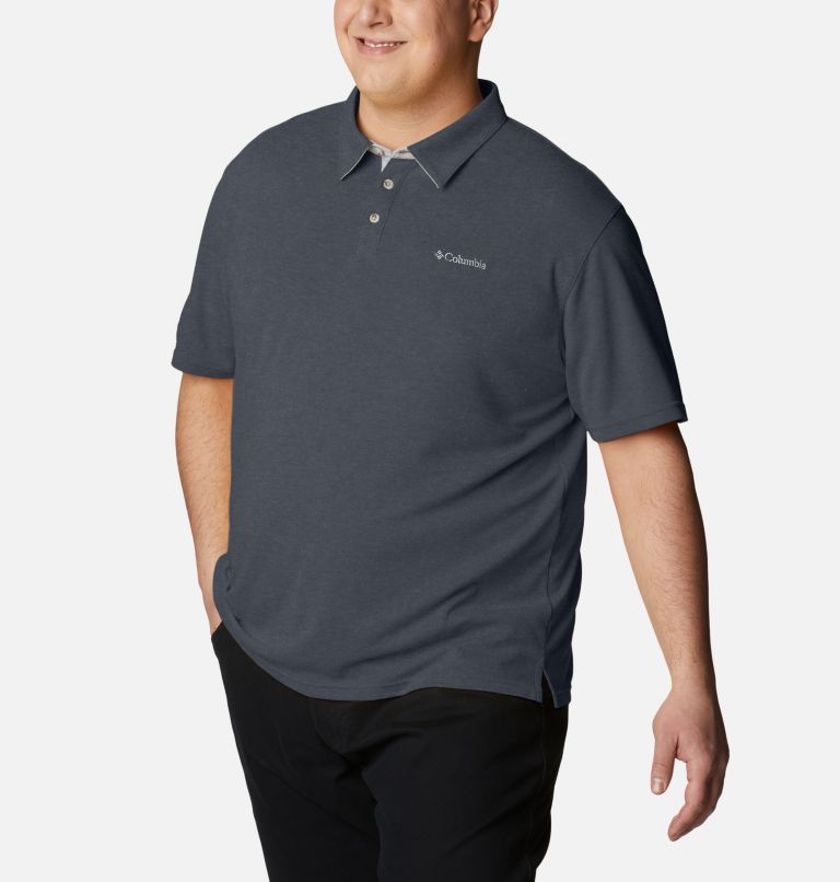 Men's Nelson Point Polo – Extended Size, Color: Shark, image 5