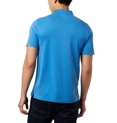 Men's Nelson Point&trade; Polo &ndash; Extended Size Nelson Point&trade; Polo | 463 | 2X, Azure Blue, back