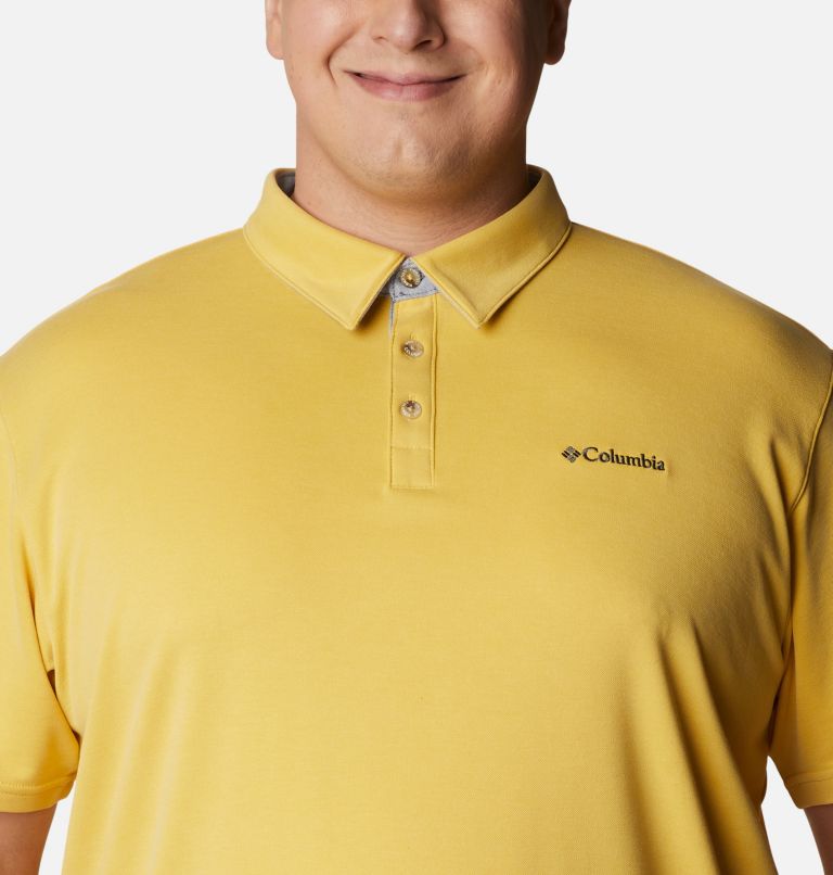 Men's Nelson Point Polo – Extended Size, Color: Golden Nugget, image 4