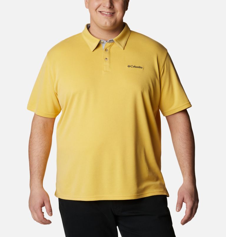 Thumbnail: Men's Nelson Point Polo – Extended Size, Color: Golden Nugget, image 1