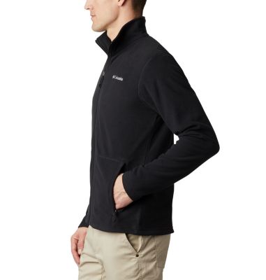 Chaqueta ligera de micropolar con cremallera Fast Trek para hombre, Color: Black, image 15