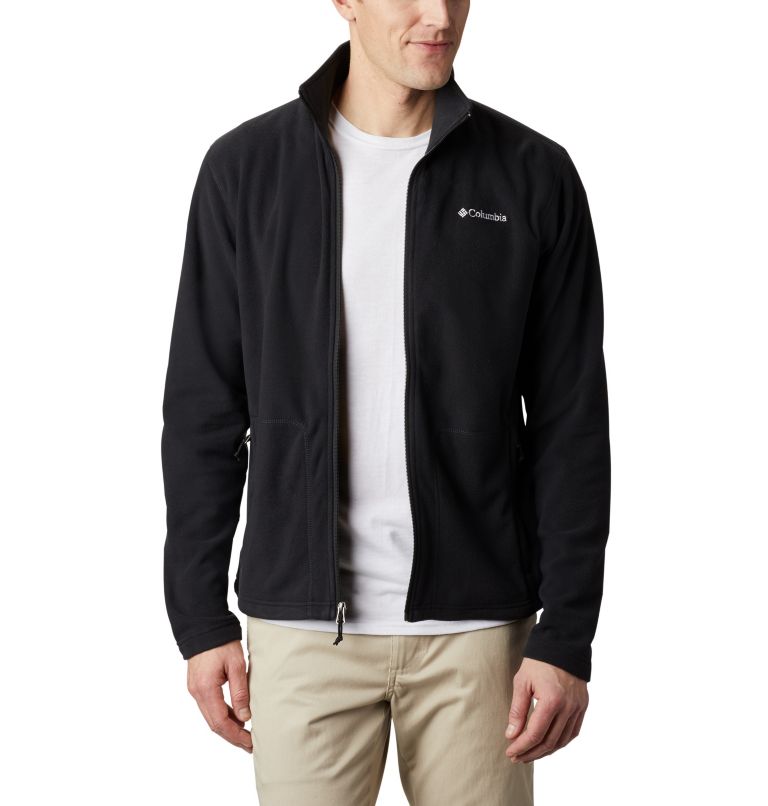 Mens lightweight full zip fleece sale