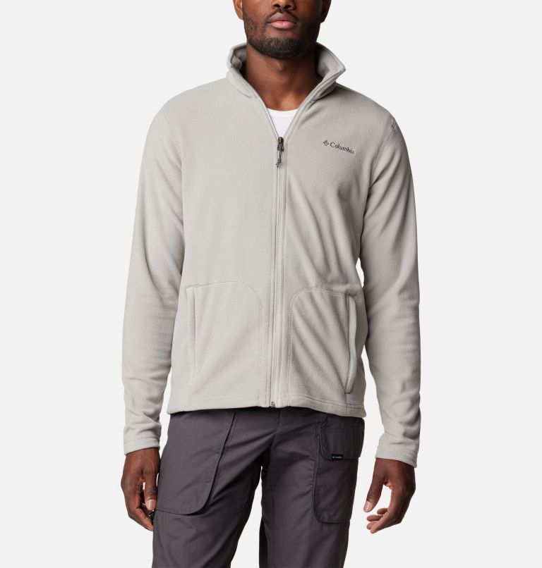 Men's light fleece zip up sale