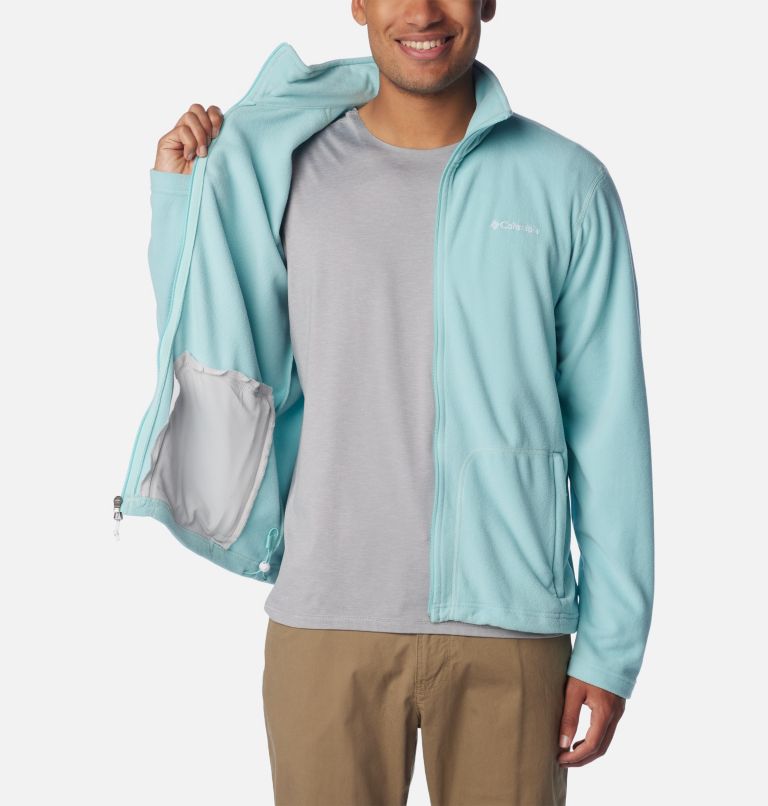 Men's lightweight full outlet zip fleece