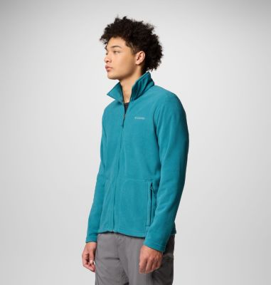 Chaqueta ligera de micropolar con cremallera Fast Trek para hombre, Color: River Blue, image 7