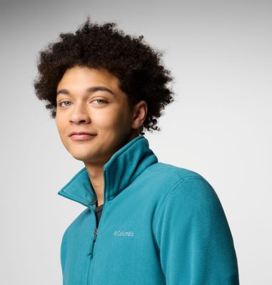 Chaqueta ligera de micropolar con cremallera Fast Trek para hombre, Color: River Blue, image 8