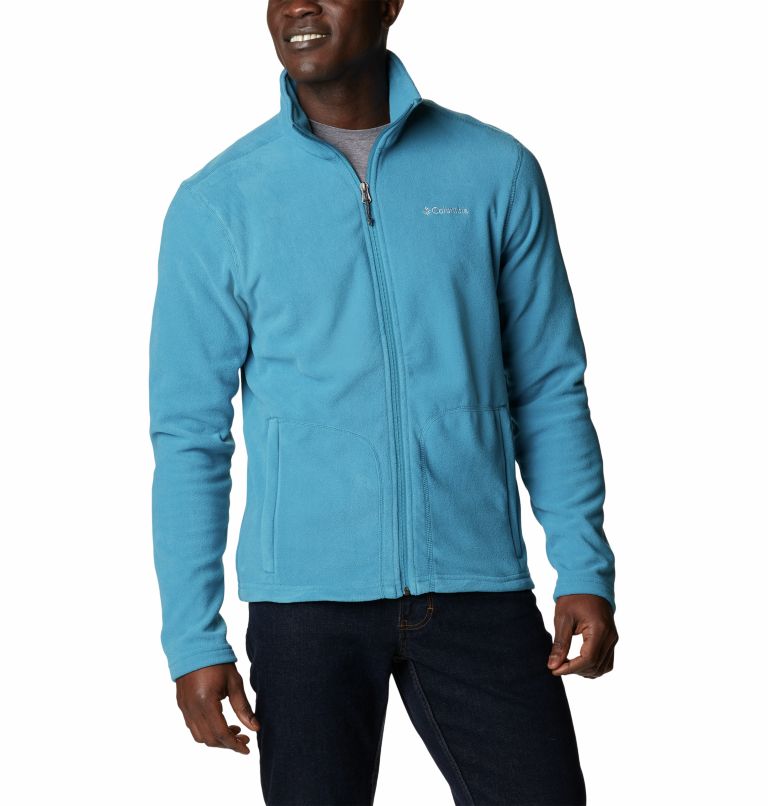Men's Fast Trek Light Full Zip Fleece, Color: Deep Marine, image 1