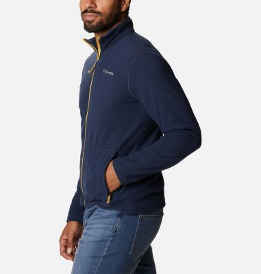 Chaqueta ligera de micropolar con cremallera Fast Trek para hombre, Color: Collegiate Navy, image 11