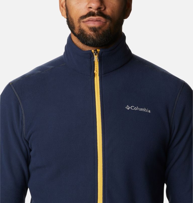 Micro fleece mens full zip sale