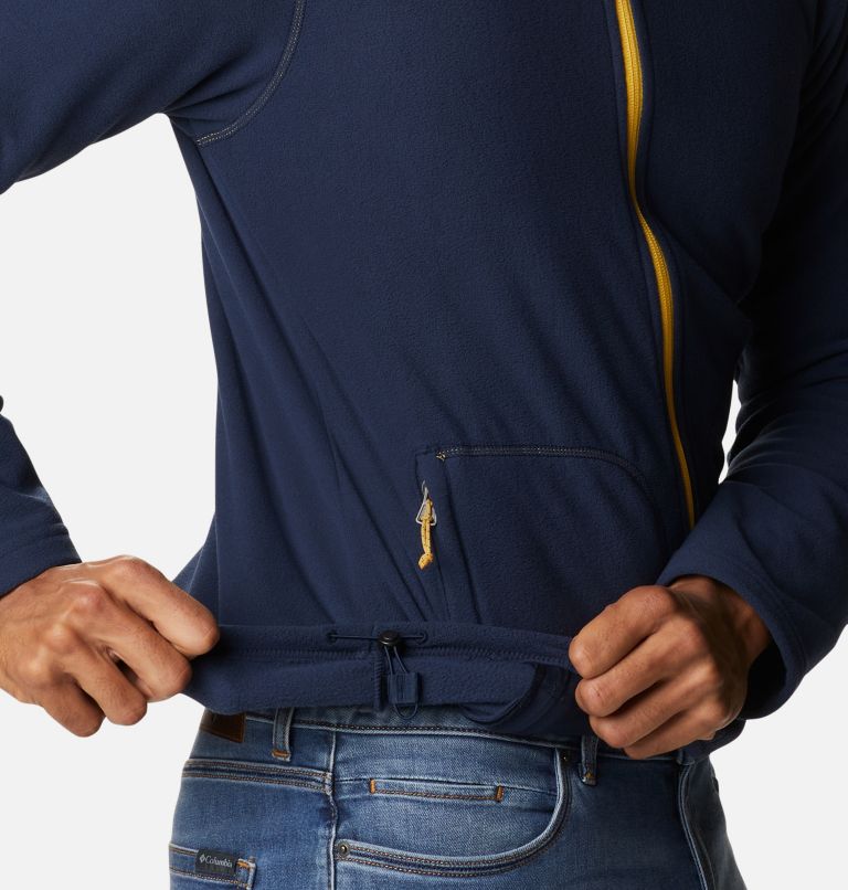 Thumbnail: Men's Fast Trek Light Full Zip Fleece, Color: Collegiate Navy, image 6