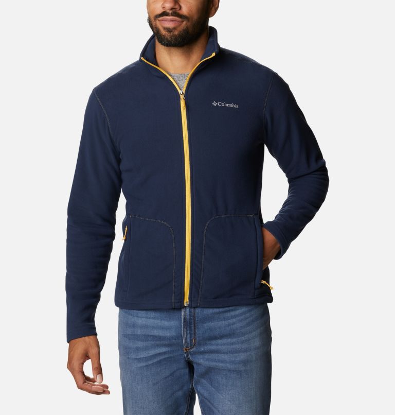 Men's Fast Trek Light Full Zip Fleece, Color: Collegiate Navy, image 7
