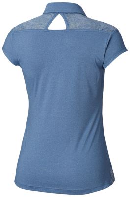 Polo Peak to Point&trade; Novelty Femme Peak to Point&trade; Novelty Polo | 466 | XS, Blue Dusk, back