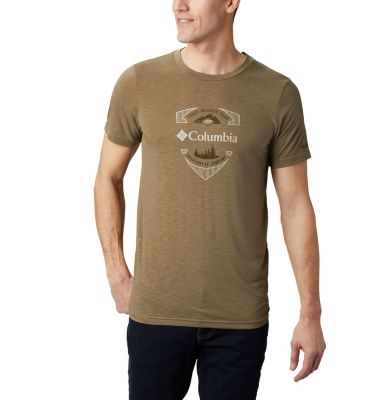 Camiseta de manga corta estampada Nelson Point&trade; para hombre Nelson Point&trade; Graphic Short Sleeve Tee | 427 | XL, Sage, front