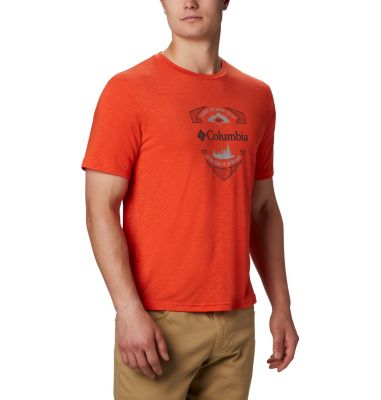 Camiseta de manga corta estampada Nelson Point&trade; para hombre Nelson Point&trade; Graphic Short Sleeve Tee | 427 | XL, Wildfire, front