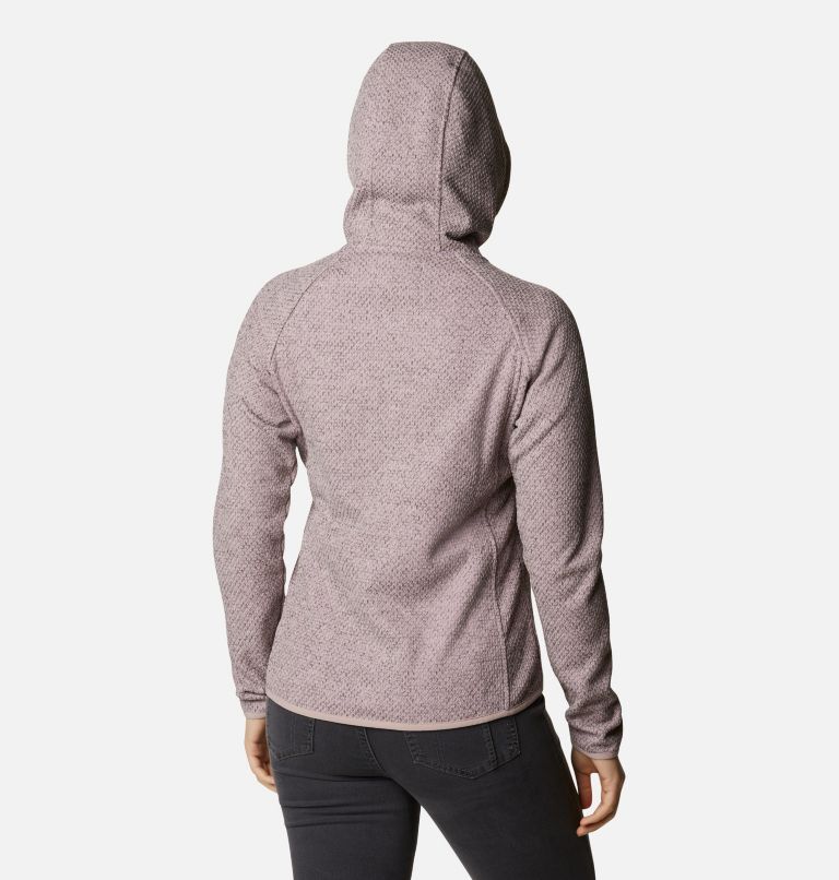 Pacific Point Full Zip Hoodie | 649 | L, Color: Mauve Vapor, Blossom Pink, image 2