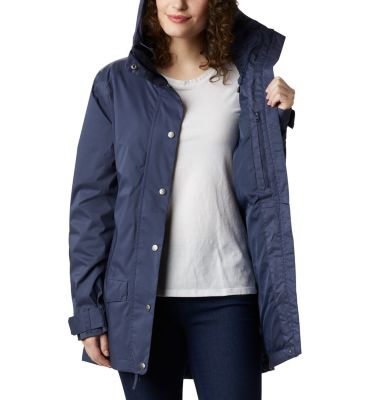 women's columbia stone creek hooded anorak jacket