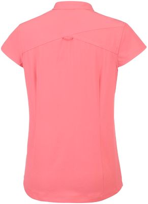 Camicia a maniche corte Saturday Trail&trade; Stretch da donna Saturday Trail&trade; Stretch SS Shi | 550 | XS, Coral Bloom, back