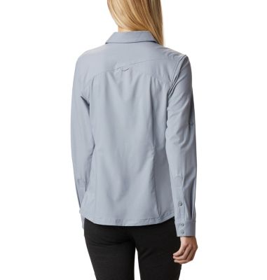 Chemise Stretch Saturday Trail&trade; Femme Saturday Trail&trade; Stretch LS Shi | 466 | L, Tradewinds Grey Heather, back