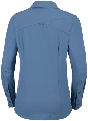Chemise Stretch Saturday Trail&trade; Femme Saturday Trail&trade; Stretch LS Shi | 466 | L, Blue Dusk, back