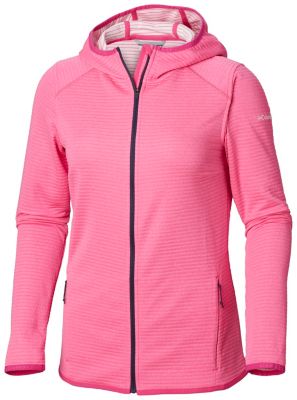 pink zip hoodie women's