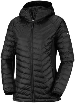 columbia women's powder pass hooded jacket