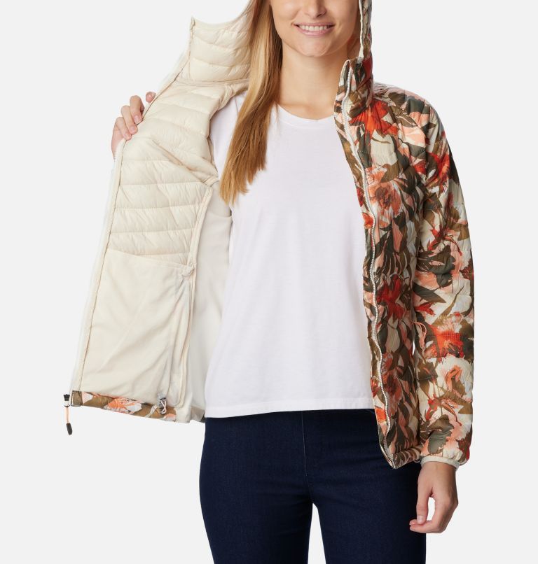 Columbia powder pass hooded jacket womens online