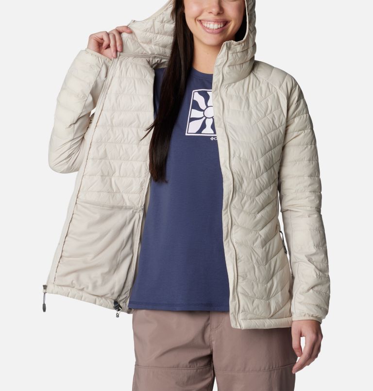 Columbia powder pass hooded jacket womens on sale