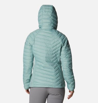 Women's Powder Pass&trade; Hybrid Hooded Jacket Powder Pass&trade; Hooded Jacket | 790 | M, Aqua Tone, back