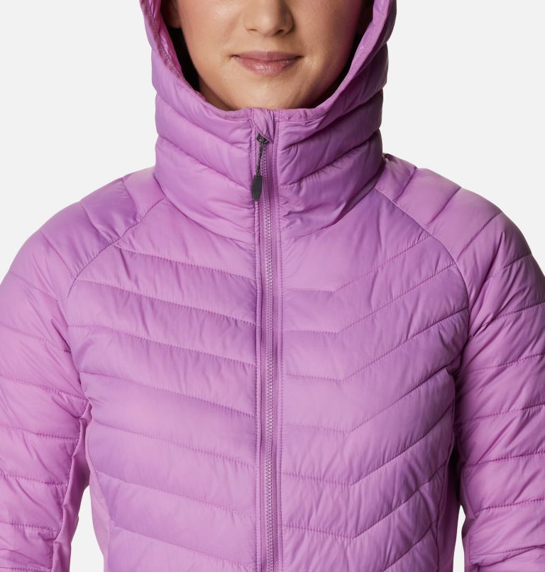 Powder Pass Hooded Jacket | 605 | S, Color: Blossom Pink, image 4